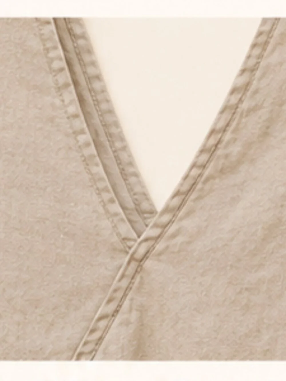 Jones New York 100% Linen Wrap Tank Top Beige Sleeveless Coastal Medium Relaxed - Picture 5 of 10